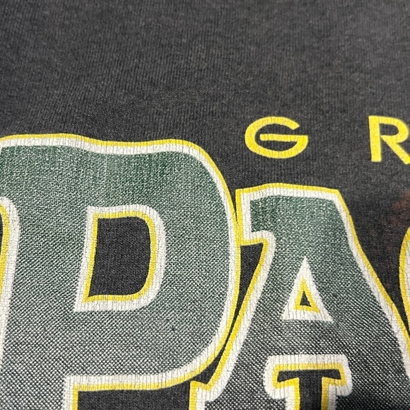 Vintage 90s Green Bay Packers NFL Football Sports 1990s Crewneck Tee Tshirt - Picture 5 of 6